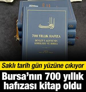 Bursa'nın 700 yıllık hafızası kitap oldu: Saklı tarih g&uuml;n y&uuml;z&uuml;ne &ccedil;ıkıyor