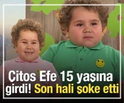 &Ccedil;itos Efe 15 yaşına girdi! Son hali şoke etti