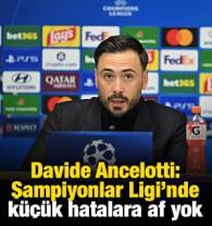 Davide Ancelotti: Şampiyonlar Ligi'nde k&uuml;&ccedil;&uuml;k hatalara af yok