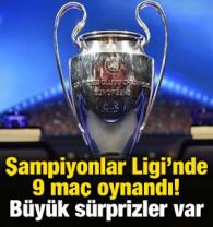 Devler Ligi'nde 9 ma&ccedil; oynandı! B&uuml;y&uuml;k s&uuml;rprizler var