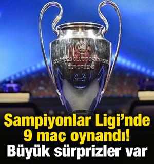 Devler Ligi'nde 9 ma&ccedil; oynandı! B&uuml;y&uuml;k s&uuml;rprizler var
