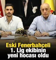 Eski Fenerbah&ccedil;eli, 1. Lig ekibinin yeni hocası oldu