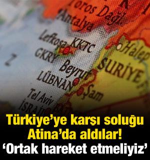 G&uuml;ney Kıbrıs'tan T&uuml;rkiye'ye karşı ortak hareket &ccedil;ağrısı