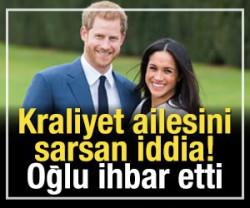 Kraliyet ailesini sarsan skandal!