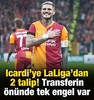 Icardi'ye LaLiga'dan 2 talip! Transferin &ouml;n&uuml;nde tek engel var