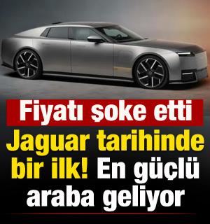 Jaguar tarihinde bir ilk: En g&uuml;&ccedil;l&uuml; araba geliyor! Fiyatı şoke etti