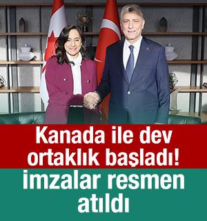 Kanada ile dev ortaklık başladı! İmzalar resmen atıldı: Bakan Bolat paylaştı
