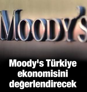 Moody's T&uuml;rkiye ekonomisini değerlendirecek