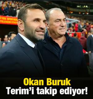 Okan Buruk Fatih Terim'i takip etmeye devam ediyor!