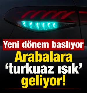 Arabalara 'turkuaz ışık' geliyor! Trafikte yeni d&ouml;nem başlıyor