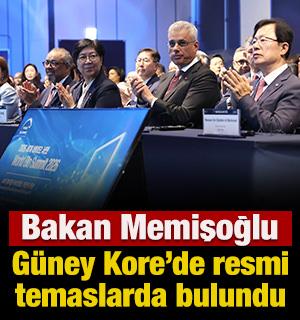 Sağlık Bakanı Memişoğlu, G&uuml;ney Kore'de resmi temaslarda bulundu