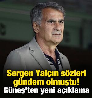 Sergen Yal&ccedil;ın s&ouml;zleri g&uuml;ndem olmuştu! G&uuml;neş'ten yeni a&ccedil;ıklama