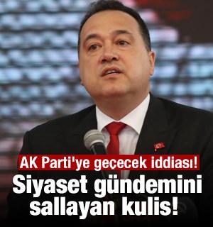 Siyaset g&uuml;ndemini sallayan kulis! AK Parti'ye ge&ccedil;ecek iddiası!