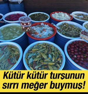 40 bin ton turşunun ardındaki sır ortaya &ccedil;ıktı! Lezzetin kaynağı 700 yıllık miras!