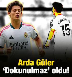Arda G&uuml;ler 'Dokunulmaz' oldu!