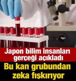 Japon bilim insanları a&ccedil;ıkladı! Bu kan grubundan zeka fışkırıyor