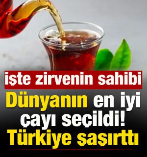 D&uuml;nyanın en iyi &ccedil;ayı se&ccedil;ildi: T&uuml;rkiye'nin sırası şaşırttı! Beklenmiyordu