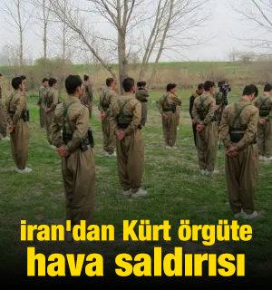 İran'dan K&uuml;rt &ouml;rg&uuml;te hava saldırısı