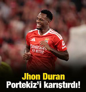 Jhon Duran Portekiz'i karıştırdı!