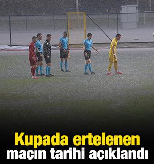 Kupada ertelenen ma&ccedil;ın tarihi a&ccedil;ıklandı
