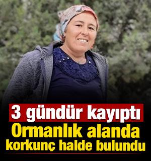 Mersin'de 3 g&uuml;nd&uuml;r kayıp olarak aranan Nesrin &ouml;l&uuml; bulundu