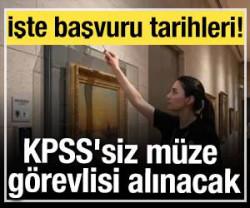 Milli Saraylar KPSS'siz m&uuml;ze g&ouml;revlisi alacak: İşte başvuru tarihleri!