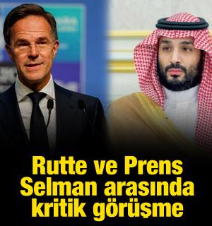 Rutte, Prens Selman ile g&ouml;r&uuml;şt&uuml;