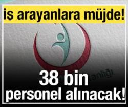Sağlık Bakanlığı 38 bin personel alımı ne zaman? Şartlar neler?