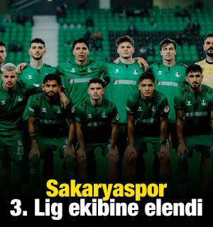 Sakaryaspor, TFF 3. Lig ekibine elendi