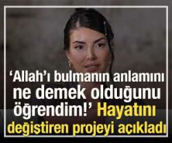 &Uuml;nl&uuml; oyuncu hayatını değiştiren projeyi a&ccedil;ıkladı