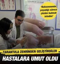 Tarantula zehrinden geliştirerek hastalara umut oldular: Hedef Uluslararası ISEF Yarışması