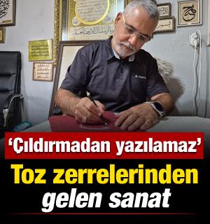 Ustaların &lsquo;&Ccedil;ıldırmadan yazılamaz&rsquo; dediği el sanatı: Gub&acirc;r&icirc; hattı