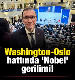 Washington-Oslo hattında 'Nobel' gerilimi